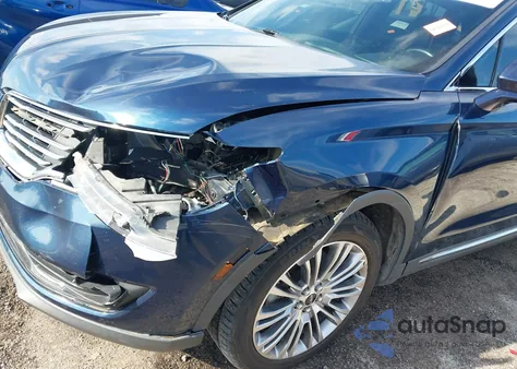 2017 Lincoln Mkx Reserve z USA, uszkodzony, nr VIN 2LMPJ8LR7HBL18602